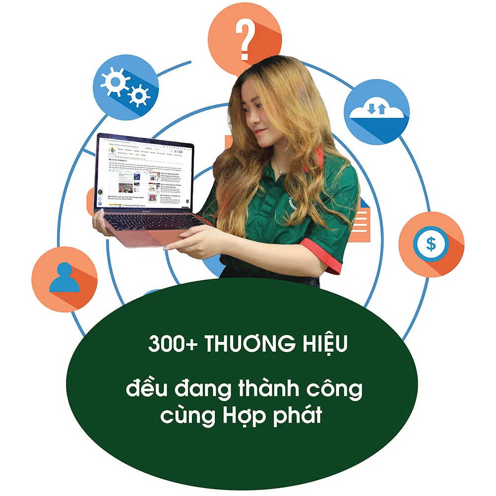 95 Phần trăm khách hàng gắn bó và đồng hành cùng Hợp Phát