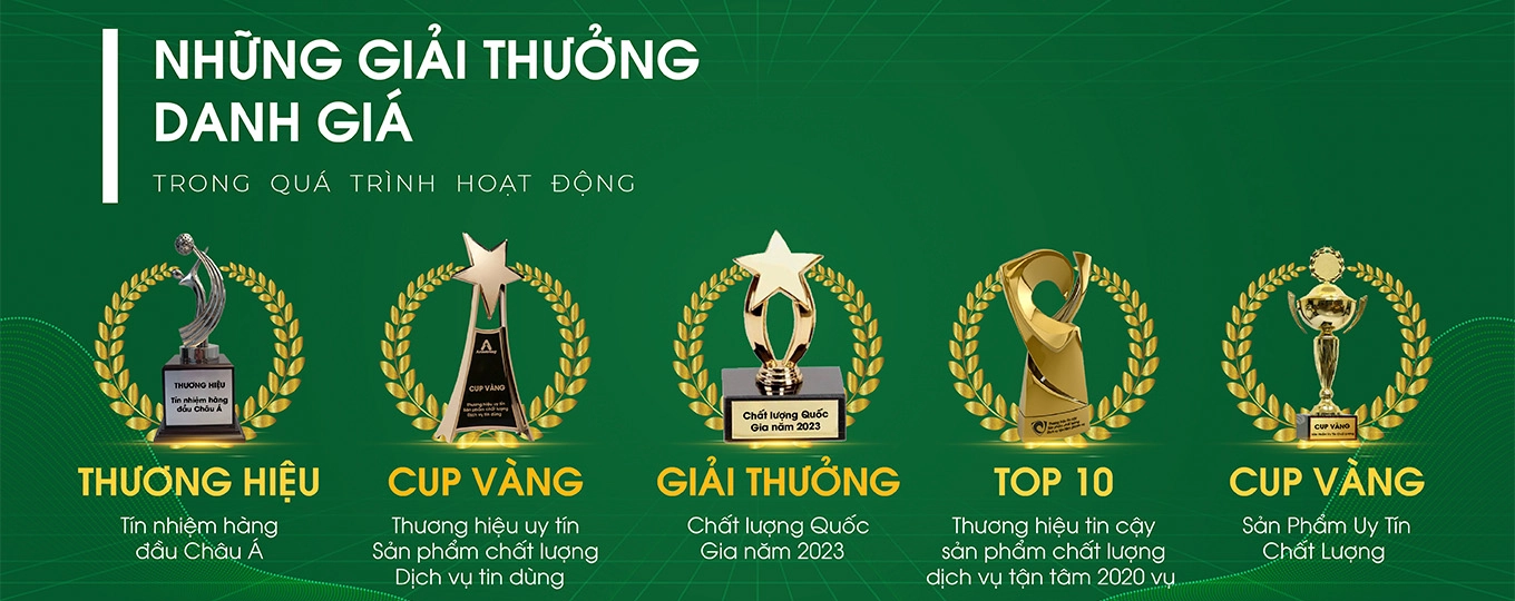 Những cúp giải thưởng danh giá của Hơp Phát