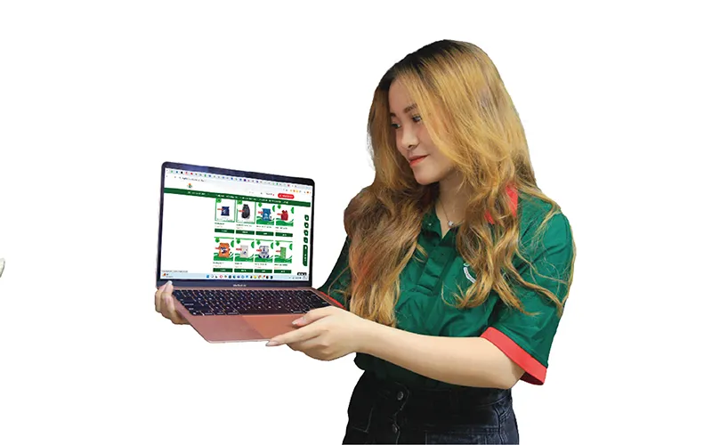 xưởng may balo dây rút Hợp Phát