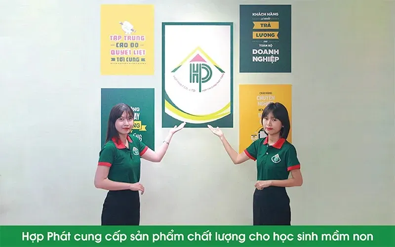 Xưởng may balo mầm non Hợp Phát 