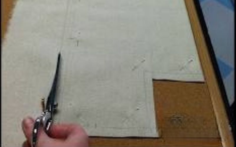 kỹ thuật cắt vải canvas may balo kỹ thuật cắt vải canvas may balo