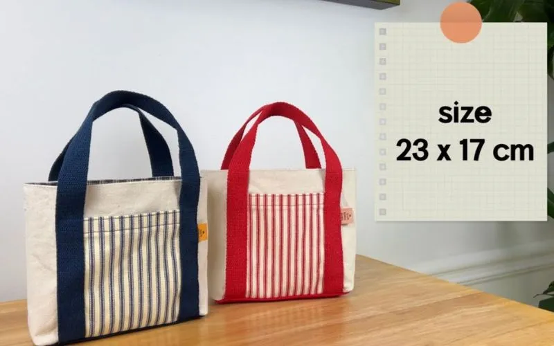 Rập túi tote mini cho trẻ em Rập túi tote mini cho trẻ em