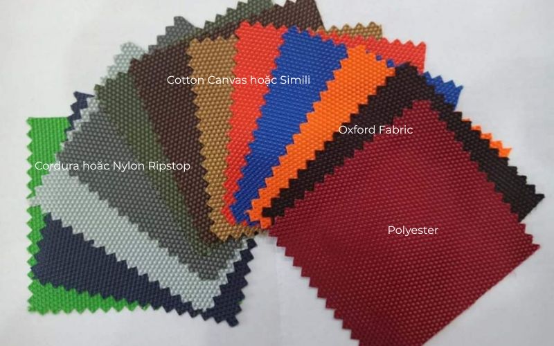 các loại vải may cặp 