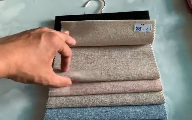Vải bố canvas may cặp 