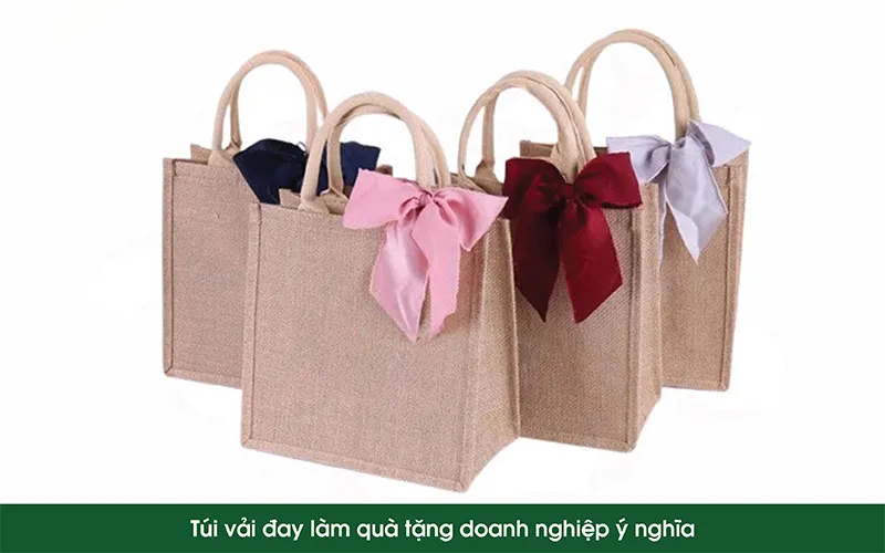 Mẫu túi vải đay đẹp