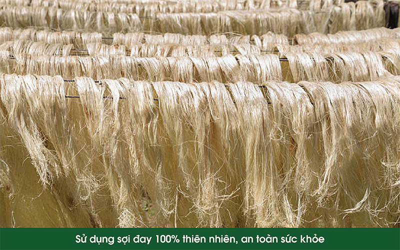 sợi vài đay 100% tự nhiên dùng để làm túi vải đay 
