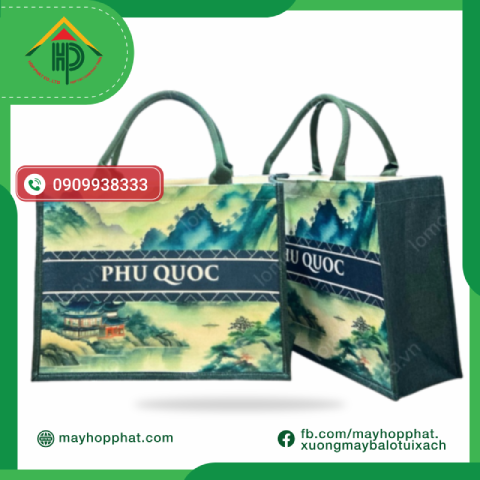 túi vải cói Phú Quốc