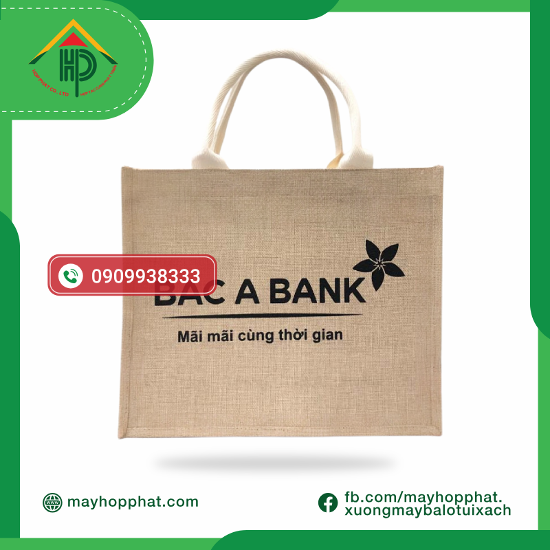 túi vải đay BAC A Bank