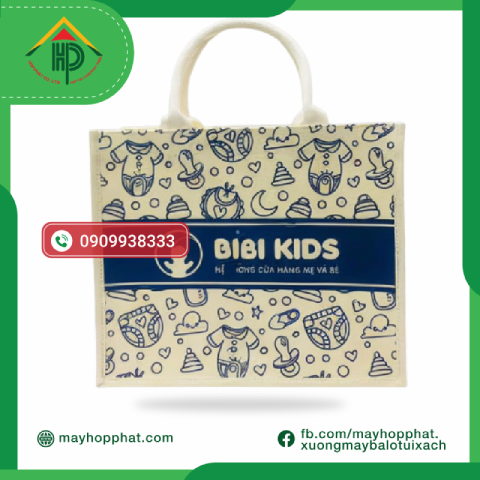 Túi Vải Đay Bibi Kids
