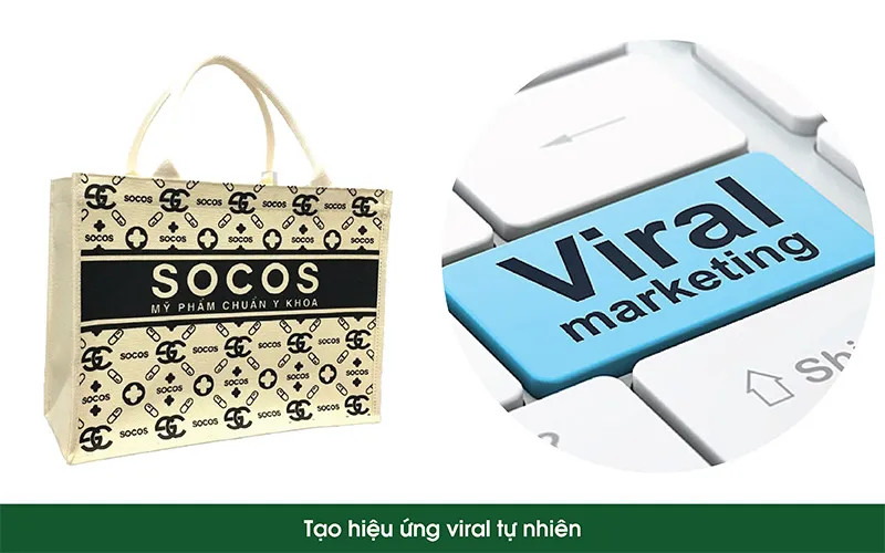 Túi vải đay tạo hiệu ứng viral tự nhiên