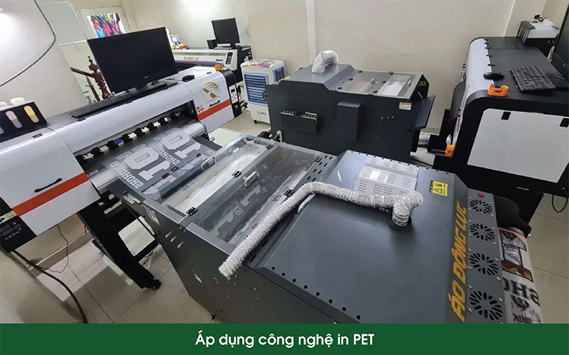 áp dụng công nghệ in pet lên túi vải đay 