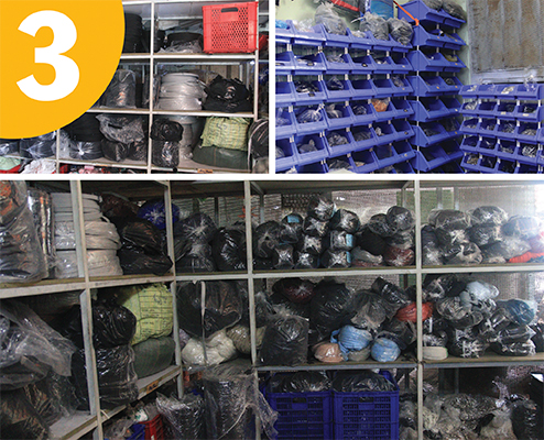 sản xuất tại xưởng may balo Hợp Phát