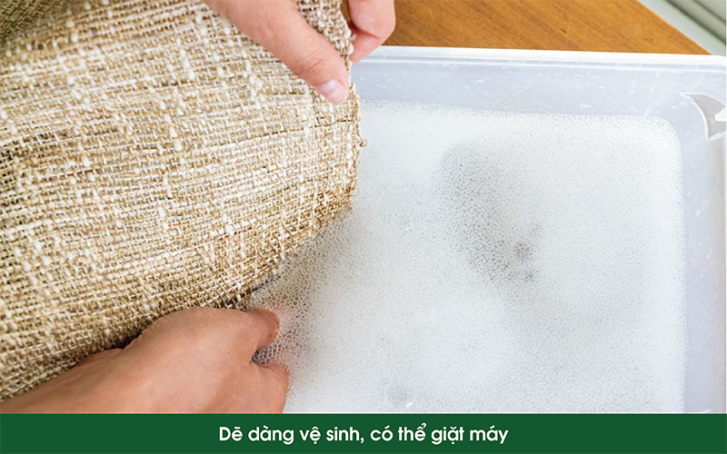 túi vải đay có thể dễ dàng vệ sinh và giặt máy