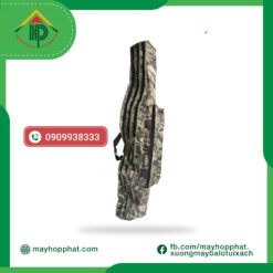 1.5M Fishing Rod Bag – 600D Oxford Camouflage, 3-Compartment, YKK Zipper, Logo Printing | Hop Phat túi đựng cần câu 1m5