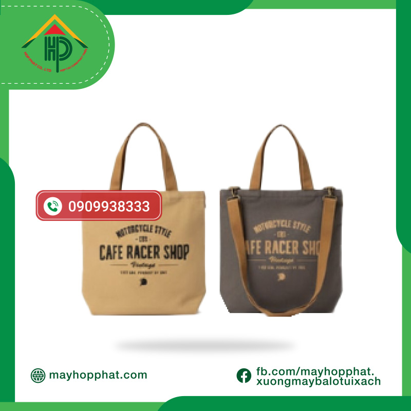 Men's Canvas Crossbody Bag CAFE RACER SHOP | May Hop Phat tui-vai-canvas-deo-cheo-nam-cafe-racer-shop