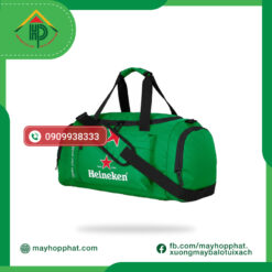 Heineken Logo Printed Handheld Duffel Bag Túi trống xách tay in logo Heineken