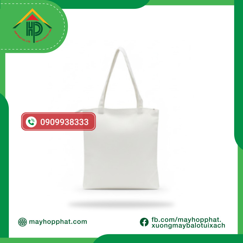 Tam Khoi Canvas Tote Bag with Zipper – by May Hop Phat tui-vai-canvas-co-day-keo-trung-tam-tam-khoi
