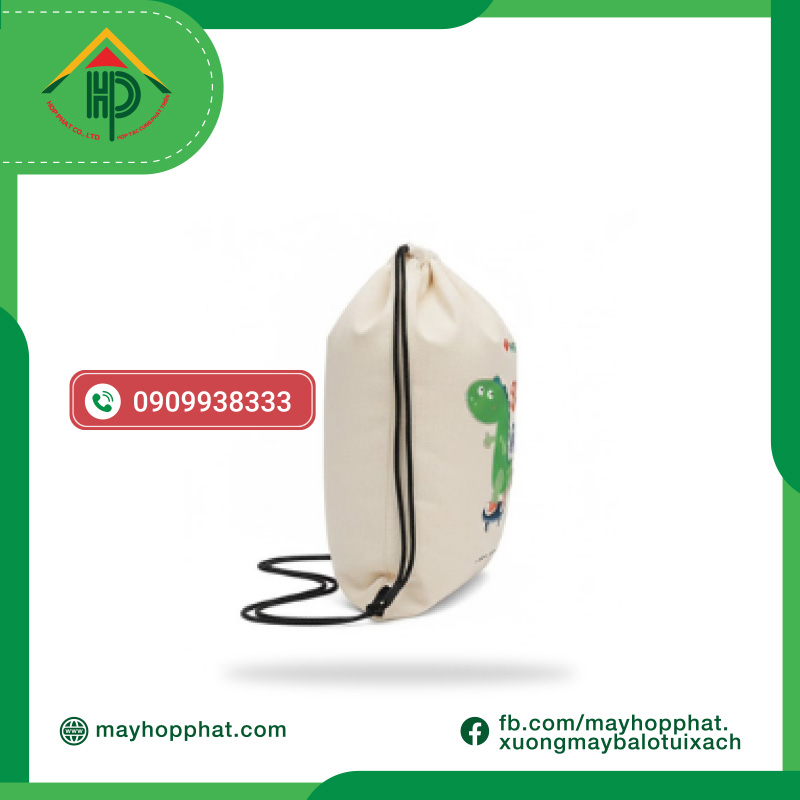 Dynamic VPBank Drawstring Backpack | Premium Custom Promotional Bag balo-day-rut-tre-mang-vpbank