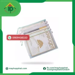 Premium Deli PVC plastic document bags | High-Clarity Office Organizer túi nhựa pvc đựng hồ sơ