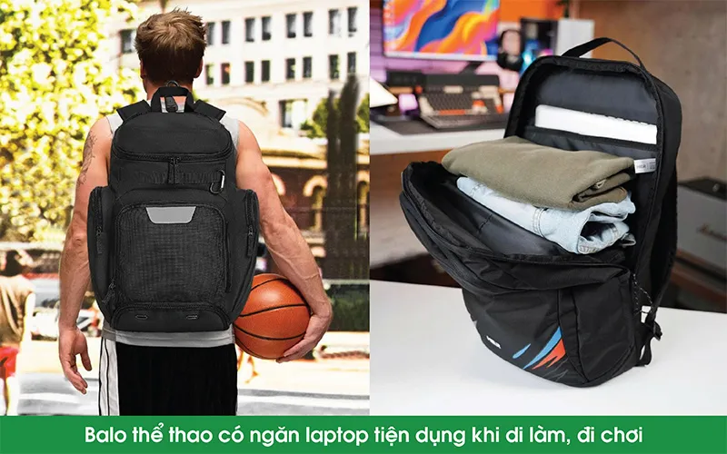 Balo Thể Thao Có Ngăn Laptop Balo Thể Thao Có Ngăn Laptop
