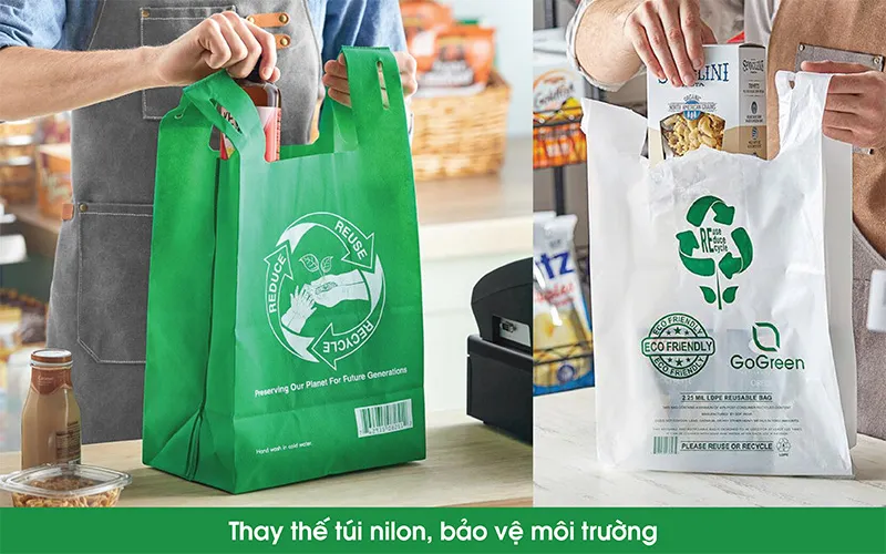 Túi Mua Sắm Thân Thiện Môi Trường Túi Mua Sắm Thân Thiện Môi Trường