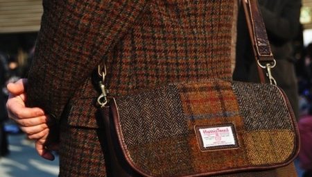 accessories made from tweed fabric accessories made from tweed fabric