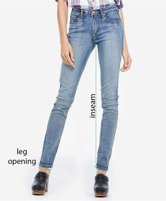 Choose appropriate pants to measure