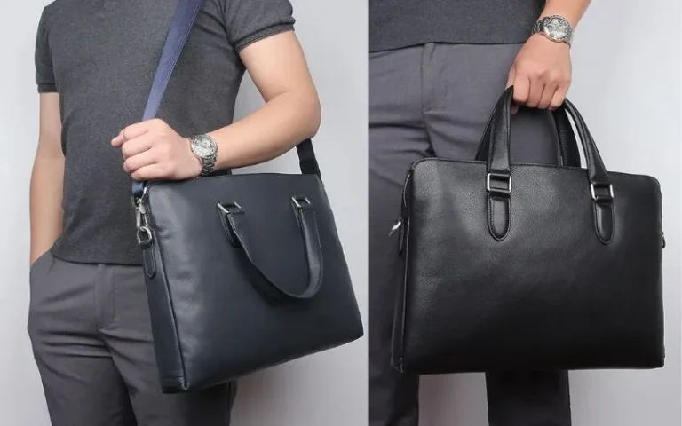 classic office briefcase