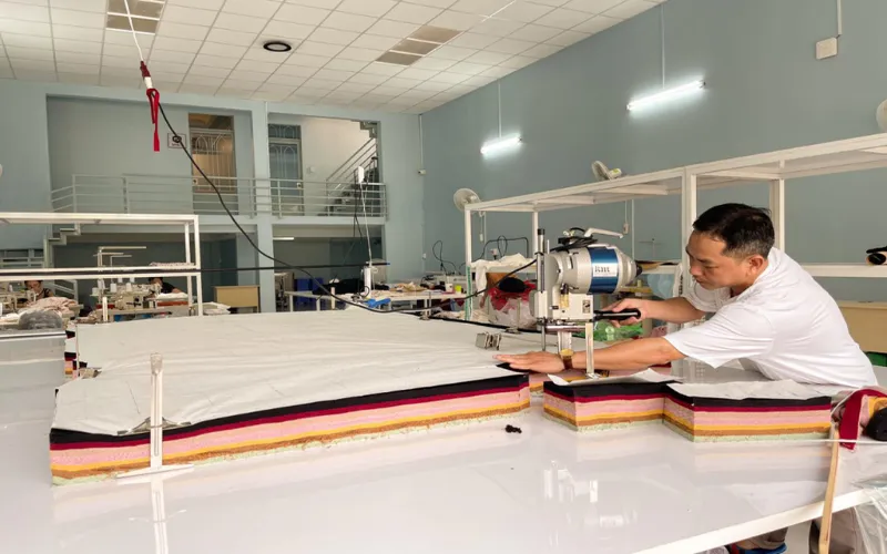 cutting fabric