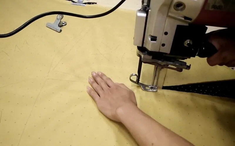 Cutting fabric for sewing Cutting fabric for sewing