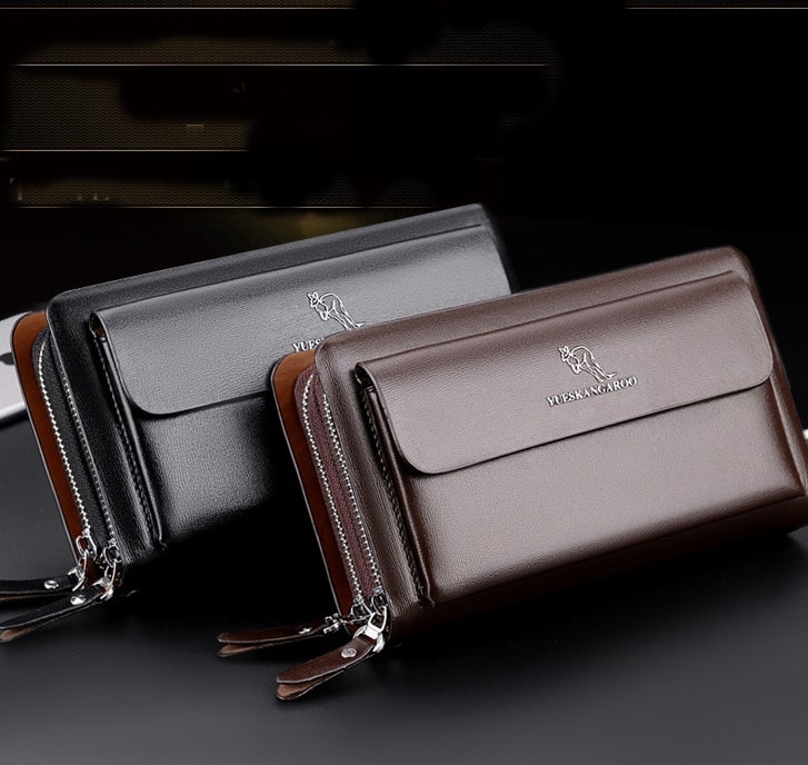 Design style of premium men's leather wallet