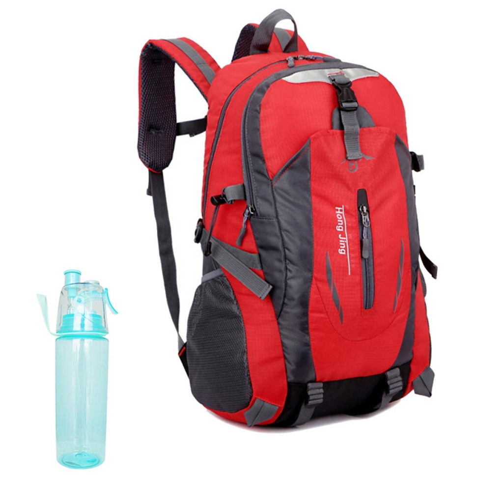 Hong Jing large 45L waterproof travel backpack