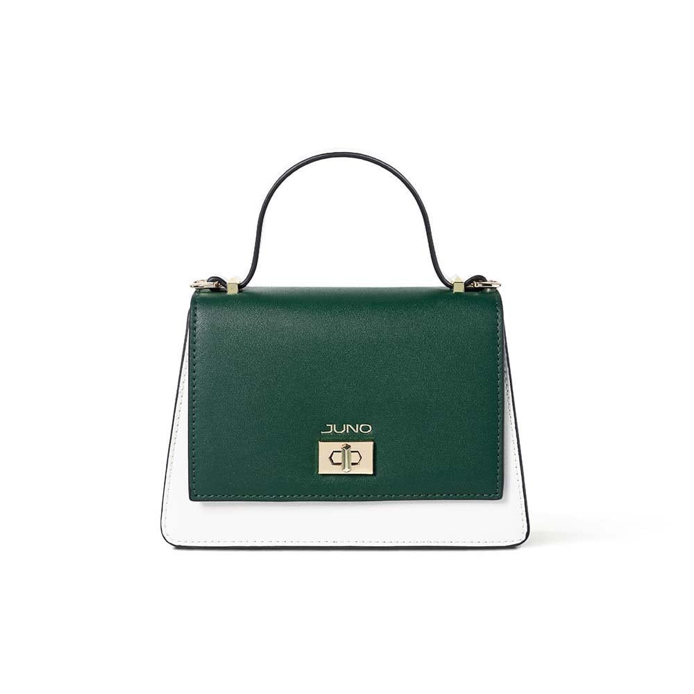 JUNO small fashion handbag for women with folding flap in 2 colors JUNO small fashion handbag for women with folding flap in 2 colors