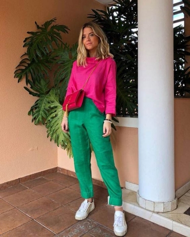 Keep rule of not mixing more than 3 colors for one outfit