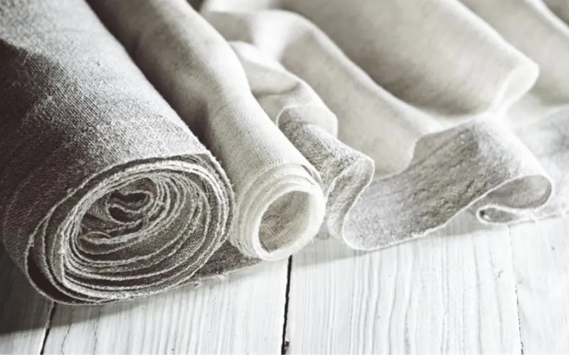 Linen fabric vs traditional muslin fabric