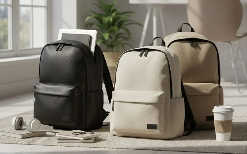neutral color briefcases like black, white, beige