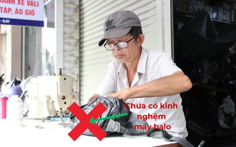 no experience in backpack mending