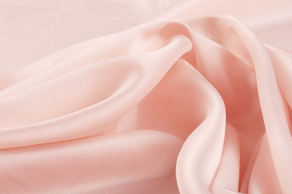 Plain silk voile fabric