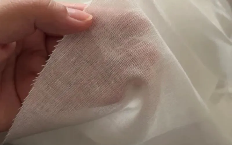 Prepare lining layer and interfacing Prepare lining layer and interfacing