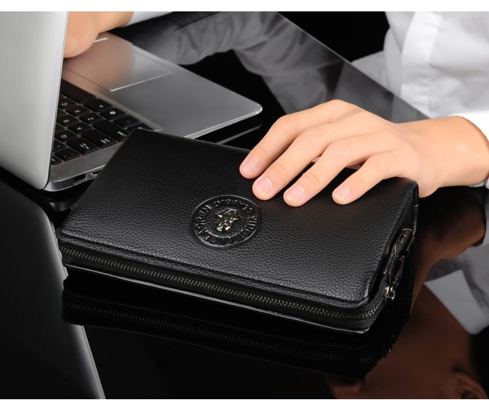 proper cleaning helps wallet last longer
