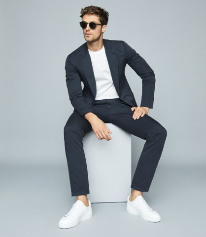 Styling blazer with dress pants