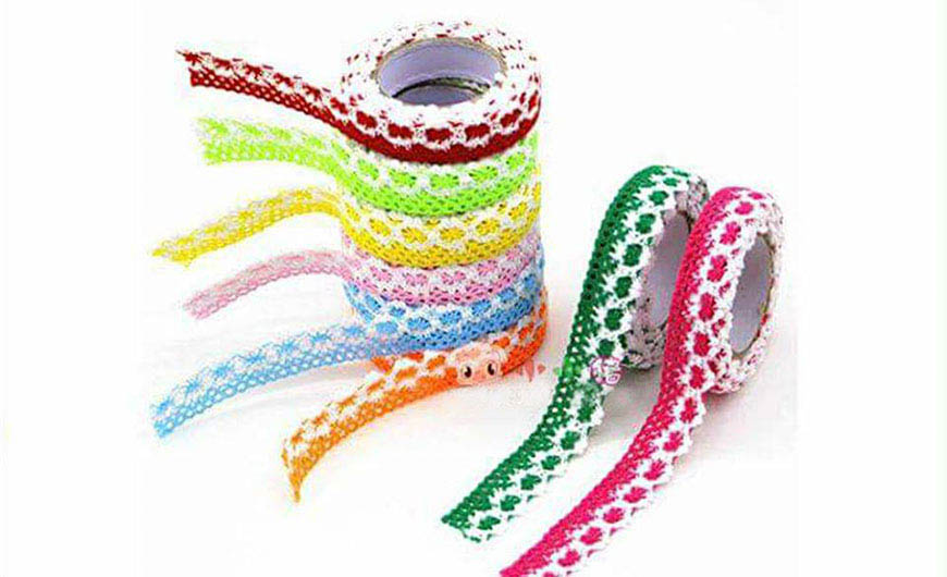 Tape lace fabric