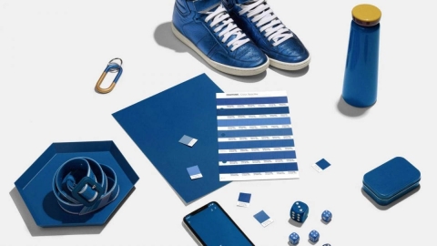 The diversity of blue color The diversity of blue color