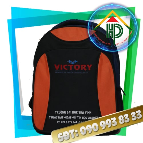 Victory English backpack front view Victory English backpack front view