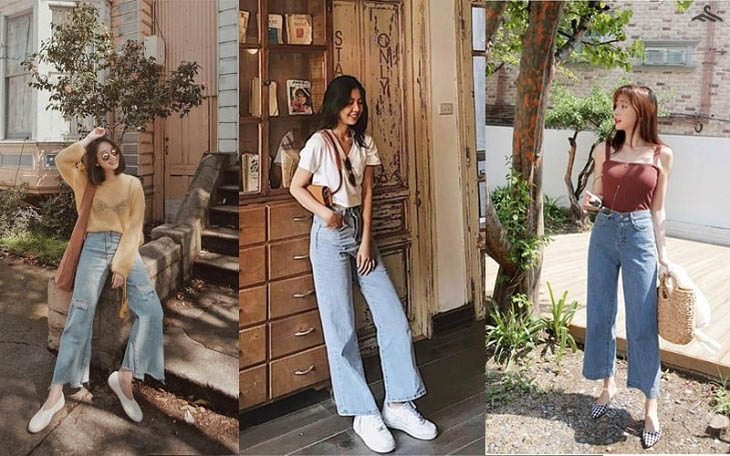 Wide-leg jeans