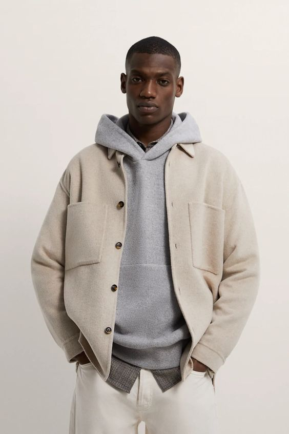 Windbreakers in basic outfit coordination