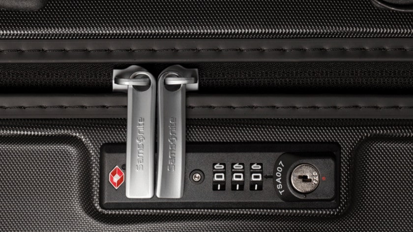 Change suitcase lock password