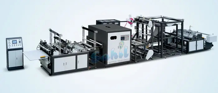 Fully automatic non-woven bag making machine