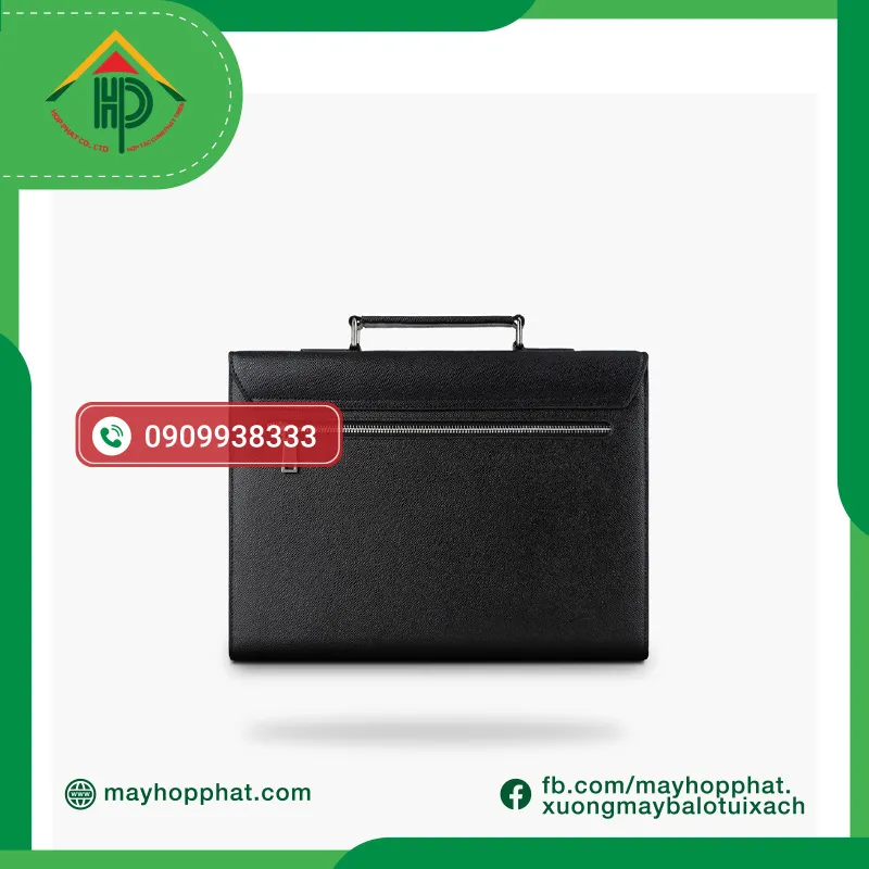 Gence Leather Document Briefcase Gence Leather Document Briefcase