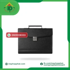 Gence Leather Document Briefcase